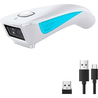NETUM C850 Bluetooth QR 2D Barcode-Scanner UND C830 Kabelloser Laser 1D USB-Barcodeleser für IOS Android Windows Mobile Payment