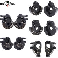 F10 Axle Brass Weights Steering Knuckles Front and Rear Portal Cover for 1/10 RC Crawler Vanquish VRD VS4-10 Phoenix LCG Upgrade