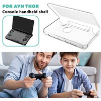 Protective Cover AYN THOR New Transparent Soft TPU Case Dual-Screen Console,Shell Anti-scratch Anti-Fall Shockproof Handheld