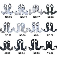 1pc Universal Alloy MTB Road Bike Rear Derailleur Hanger Racing Cycling Mountain Bicycle Frame Rear Gear Tail Hook Adaptor Parts