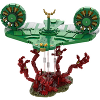 MOC Zeldaed Zonai Devices Building Blocks Zeldaed Game MK Ⅱ Flying Motorcycle Bricks Model Assembly Toys Kids Birthday Gifts