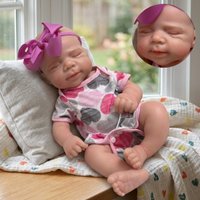 OtardDolls 18-inch Sleeping Pascale Reborn Doll Realistic Painted Silicone Girl Bebe Handmade Waterproof Toy Gift for Children
