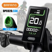 DPC020 E-bike Display 5Pin Male 3.5" LCD Unlock Speed Limit &Wheel USB-C Charging 6 Assist Levels For BAFANG CAN Protocol Motor