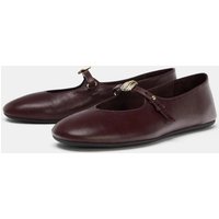 Luxury Ballet Flats Women Shoes Retro Round Toe Soft Leather Mary Jane Shoes Woman Comfortable Casual Shoes for Women