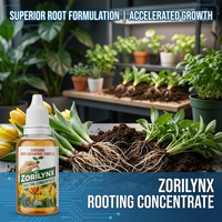 35ml Rooting Concentrate Hormone Liquid for Plant Cuttings, Rapid Root-Advantage Complex Growth Booster for Flowers ZORILYNX