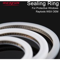 Axrayser Laser Sealing Ring For Raytools WSX Fiber Cutting Head Protective Windows Lens O-Ring Stainless Steel Spring Washer