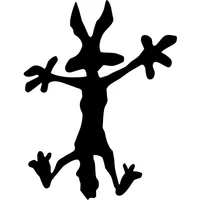Car Sticker Sly Coyote Waterproof Auto Decors on Car Body Bumper Rear Window Laptop Vinyl Decals