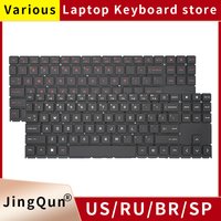 SP/US Russian Spanish Laptop Keyboard For HP OMEN 15-EN 15-en0xxx 15z-en 15-EN0010CA TPN-Q238 TPN-Q267 Backlit AMD