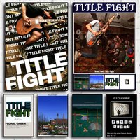 Band T-Title Fight Poster Modern Aesthetic Wall Art Print Minimalist Poster Bedroom Living Room Home Decor Gift
