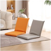 Multi-angle adjustable backrest Adjustable Lazy Reclining Sofa Foldable Sleeping Chair Small Tatami for Bedroom Window Balcony