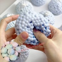 말랑이 Squishy Stress Relief Ball Fidget Toy Antistress Decompression Sensory Office Home Decor Adult Kid Party Favor Birthday Gift