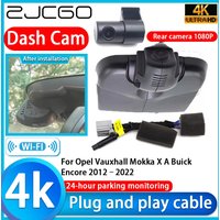 ZJCGO für Opel Vauxhall Mokka X A Buick Encore 2012–2022 Videorekorder 4K UHD Plug-and-Play DVR Dashcam Kamera