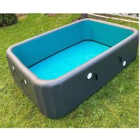 Customized logo Ice Bath Recovery Portable DWF Cold Therapy Tub Water Pool Drop Stitch Pool Outdoor Inflatable Swimming Pool