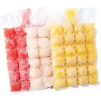 10/20/30PCS Disposable Ice-making Bags Ice Cube Mold Bar Self-sealing Summer DIY Edible Drinking Ice Cube Tray Mold Tool