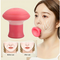 1pcs Silicone Face Lifting Massager V-Line Muscle Trainer Double Chin Reducer Facial Yoga Tool Alcohol-Free Smiling Exerciser