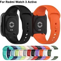 Soft Silicone Replacement Ventilate Watch Strap With PET Film Screen Protector For Xiaomi Redmi 3 Active/Lite For Xiaomi Watch 3