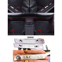 1pcs Car Floor Mat emblem Interior sticker Accessories for Jaguar XE F-Pace XF XJ X-Type S-Type F-Type