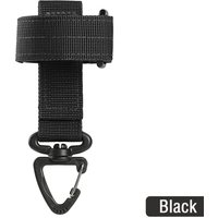 Molle Tactical Keychain Glove Holder Strap Nylon Gear Keeper for Outdoor Tools