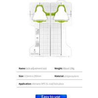 AliExpress NONE Fast Cycling Cleats Shoes Plate Alignment Tool Cleats Install Tool MTB Cleat Adjustment Tool SPD/KEO Pedal Cleat Fitting Tool