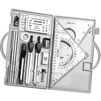 Drafting Kit Geometry Drawing Tools Set Triangle Ruler Compass Protractor Set Drafting Supplies Architecture Drawing Pencils