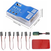 High-quality 3 Axis Gyro A3 V2 Aeroplane Flight Controller Stabilizer for RC Airplane Fixed-wing Copter