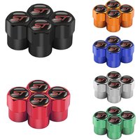 4Pcs Car Wheel Tire Valve Stem Caps Airtight Cover For Ford ST Line Focus X 2 3 Mondeo Fiesta Kuga MK2 MK3 MK4 Auto Accessories
