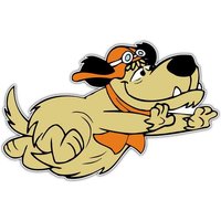 New Design Funny Car Sticker for Mudley Dog Kids Laptop Surfboard ATV Bumper Sticker Cartoon Sticker 13cm