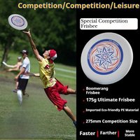 Professional Ultimate Frisbee Flying Disc Anti-Slip Edge Adult Competition Youth Sports Parent-Child Outdoor Game