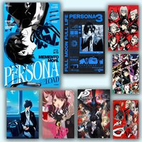 Poster HD Anime Hot Theme Singer/OST/Movie-Waterproof Self-Stick Home Decor Game P-Persona 3 45 Anime