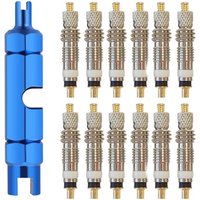 AliExpress 6/12PCS Bicycle Presta Valve Core Remover Set Brass Replacement Tool for Tubeless Tires Compatible with Road MTB Bikes