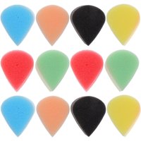 12Pcs Tear Drop Sponges for Face Painting Safe Material Vibrant Color Application Ideal for Halloween School Parties and