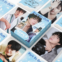 92PCS KPOP Small Card Korean Wave Movies and TV Dramas Park Bo Gum Laser Cards Photo Cards Stickers Lomo Cards Gifts