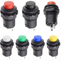 5/20PCS Self-Lock /Momentary Pushbutton Switches DS228 DS428 12mm OFF-ON Push Button Switch DS-228 DS-428