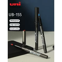 Japan UNI Gel Pen Ballpoint Pen UB-155/177 Student Office Accessories Student School Stationery 0.5/0.7mm Kawaii Straight Liquid