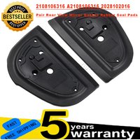 New 2108106316 For Mercedes-Benz W202 S202 W210 S210 1Pair Rear View Mirror Gasket Rubber Seal Pads A2108106316 car accessories