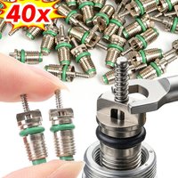 Refrigerant Valve Core R134A Copper Anti Corrosion Universal Car Air Conditioning Pressure Maintenance Prevent Leakage Spares