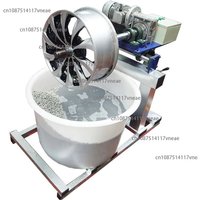 Vibration Drum Type Wheel Polishing Machine for Aluminum Alloy Rims Rust Removal & Electric Polishing