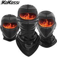 AliExpress NONE KoKossi Thermal Motorcycle Winter Warm Riding Face Mask Windproof Head Cover Balaclava Ski Bicycle Cycling Coldproof Headwear