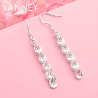 Exquisite and creative 925 sterling silver earrings for women, fashion accessories, wedding gifts, and jewelry.