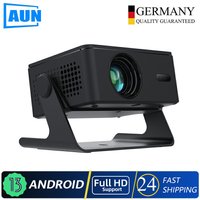 AUN A32 Pro Android Projector MINI Portable Cinema Home Theater Smart Phone APK 3D HDMI WIFI for 4K 1080P Movie Video Projectors