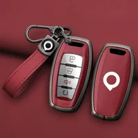 Zinc Alloy Car Remote Key Case Cover For Great Wall Ower GWM P Series Pickup 2019 2020 Great Wall POER Truck Keychain Accessorie