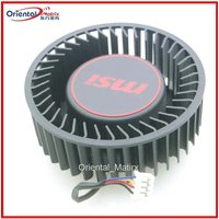 PLB07525B12HH DC12V 1.20A 75mm For MSI RX VEGA 56 64 AIR BOOST 8G OC Graphics Card Cooling Fan 4Wire 4Pin