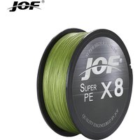 JOF 8 Strands Fishing Line 150M 300M 500M Multifilament Fishing Line Fishing Accessories Braided Cord For Fishing Fishing Carp