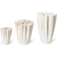 Ceramic Labyrinth 3D Printed Vase, Dining Table Flower Arranger Decorating Living Room Ornament