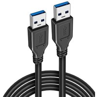 1.5m USB Extension Cable USB A Male to Male USB 2.0 Extender Cord Fast USB Data Transfer Cable For Radiator Hard Drive Camera