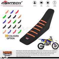 DSMTECH 16 Farben Option Künstliche leder Soft-Grip Weiche Sitz Abdeckung Für SXF EXC CRF YZF WRF TE FE 2005-2018 und fit gute