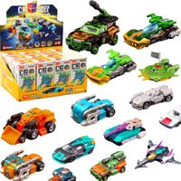BLOKEES WHEELS Original V02 V01 Transformers Megatron Breakdown Sideswipe Roadbuster Toys Car Assembled Action Figures Toys Gift