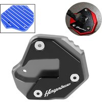 GSX1300R Motorcycle Kickstand Foot Side Stand Enlarge Extension Support Plate Pad For SUZUKI HAYABUSA GSX-R 1300 GSX-R 2007-2021