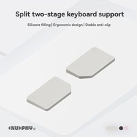 NuPhy Mechanical Keyboard Wrist Rest Height-adjustable Split Two-stage Silicone Wrist Rest Ergonomics Accessories Gift DIY