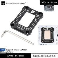 Thermalright LGA1851-BCF BLACK CPU Bend Correction Fixing 1851 Buckle, Anti-Crush Bracket Plate,Suitable for Intel LGA1851